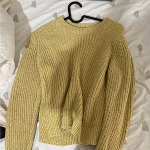 Banana Republic Mustard Yellow Women's Sweater